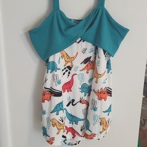 Adorable dinosaur top